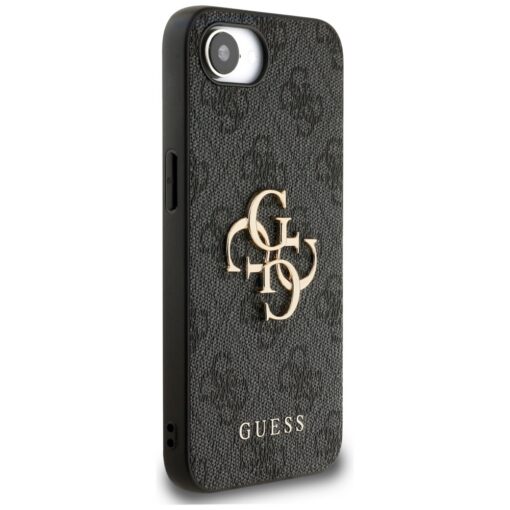 Guess HC 4G PU Big Logo Case for iPhone 16e Black - Image 4