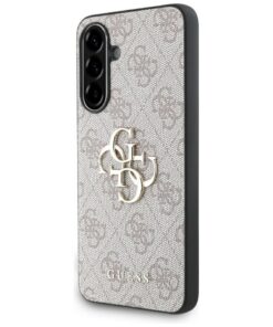 Guess HC 4G PU Big Logo Case for Samsung Galaxy A36 Pink