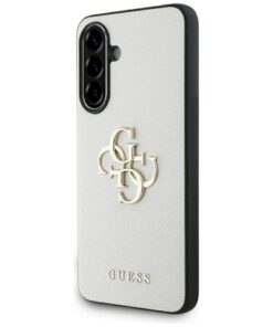 Guess HC PU Grained Big 4G and Classic Logo case for Samsung Galaxy A56 Beige