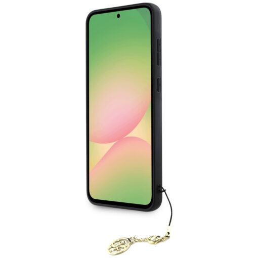 Guess HC PU 4G Charm case for Samsung Galaxy A56 Black - Image 4