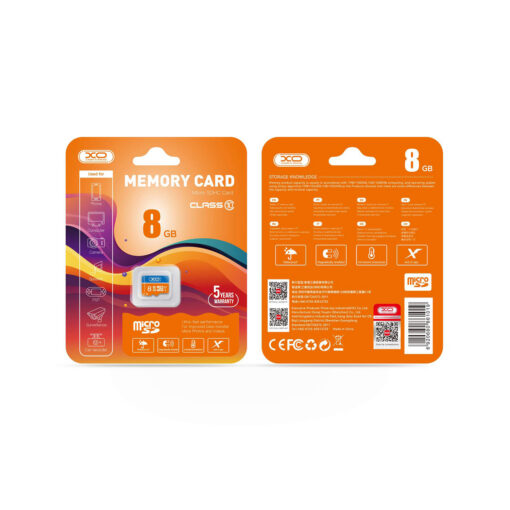 XO memory card 8GB microSDHC cl. 10
