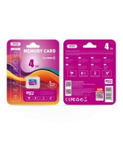XO memory card 4GB microSDHC cl. 10