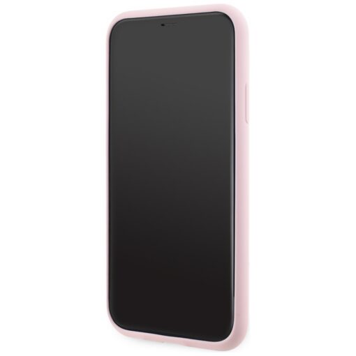 Karl Lagerfeld HC MagSafe Silicone KC Body Ring case for iPhone 11 Pink - Image 5