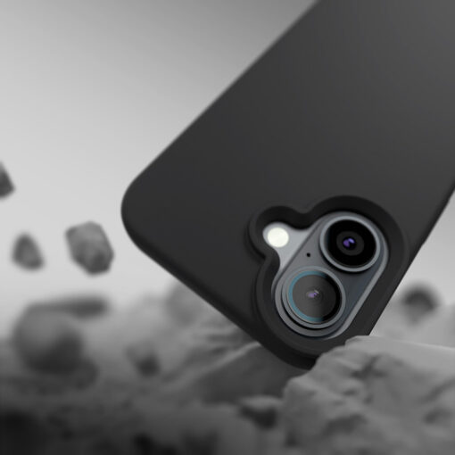 Etteri Silicone Mag case for iPhone 16e black - Image 17