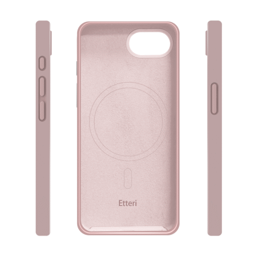 Etteri Silicone Mag case for iPhone 16e light pink - Image 13