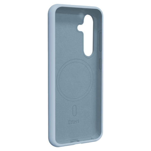 Etteri Silicone Mag case for Samsung Galaxy S25 light blue - Image 11