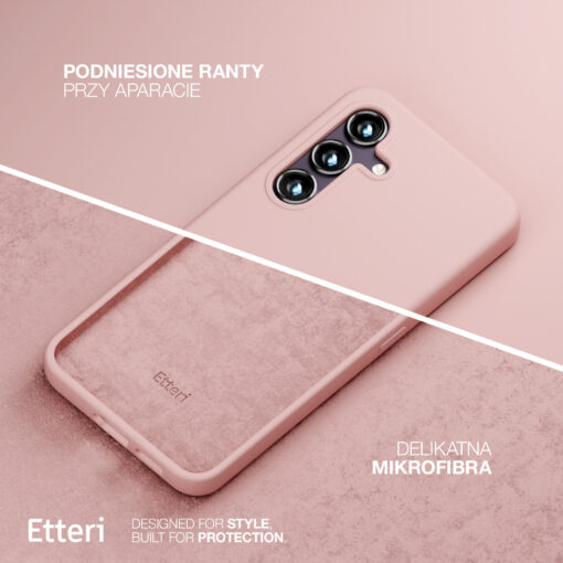 Etteri Silicone Mag case for Samsung Galaxy S25 light pink - Image 17