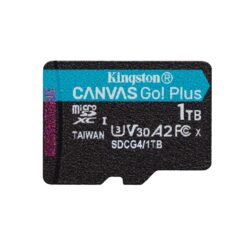 Kingston memory card 1TB microSDXC Canvas Go Plus Gen4 200MB/s A2 U3 V30 + adapter