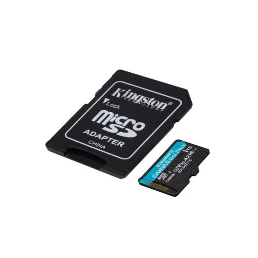 Kingston memory card 1TB microSDXC Canvas Go Plus Gen4 200MB/s A2 U3 V30 + adapter - Image 3