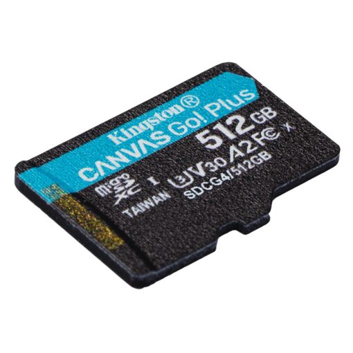 Kingston memory card 512GB microSDXC Canvas Go Plus Gen4 200MB/s A2 U3 V30 - Image 2