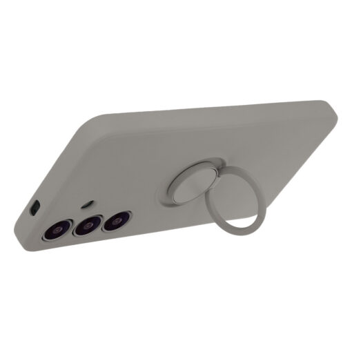 Finger Ring Case for Samsung Galaxy S23 FE light gray - Image 3