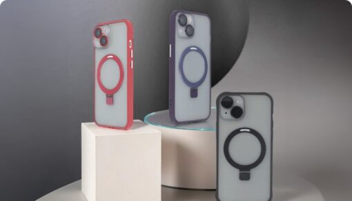 Ring Secure Mag Case for iPhone 14 6,1" purple - Image 5