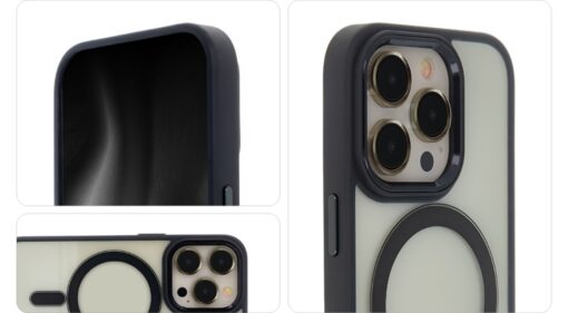 Satin Elegant Mag Case for iPhone 11 black - Image 3