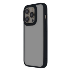Satin Elegant Matt Case for iPhone 15 Pro Max 6,7" black