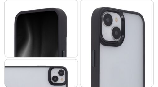 Satin Elegant Matt Case for iPhone 11 black - Image 3