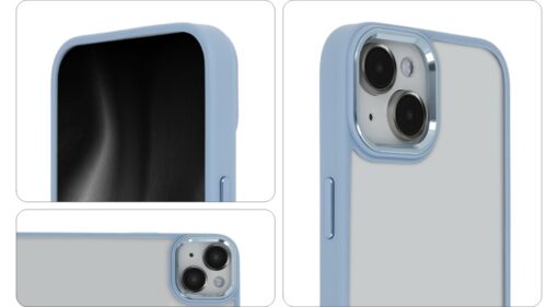 Satin Elegant Matt Case for iPhone 11 blue - Image 3