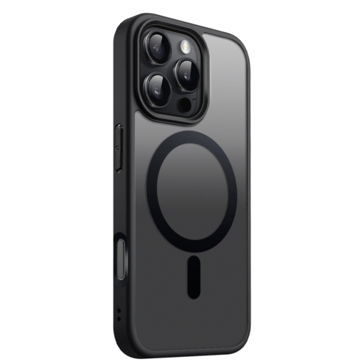 Satin Matt Mag iPhone 16 Pro Max cace black - Image 2