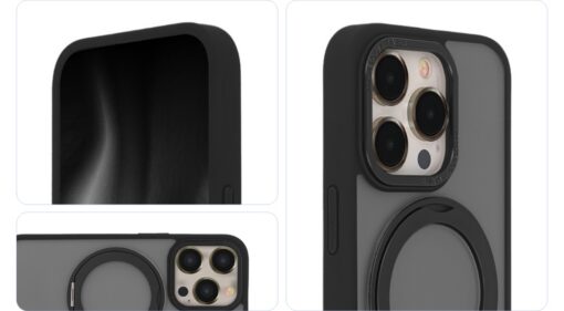 Secure Spinning Mag Case for iPhone 13 6,1" black - Image 4