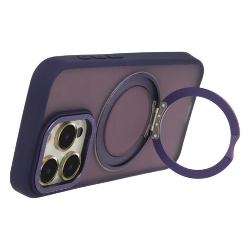 Secure Spinning Mag Case for iPhone 14 Pro 6,1" purple - Image 3