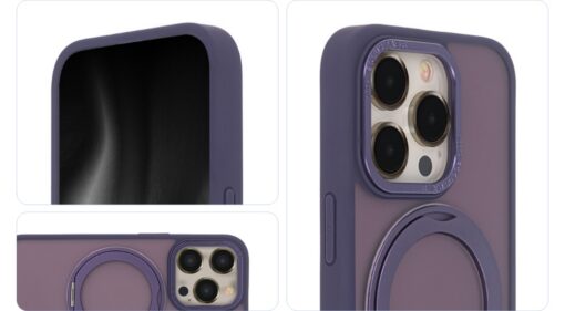 Secure Spinning Mag Case for iPhone 14 Pro 6,1" purple - Image 4
