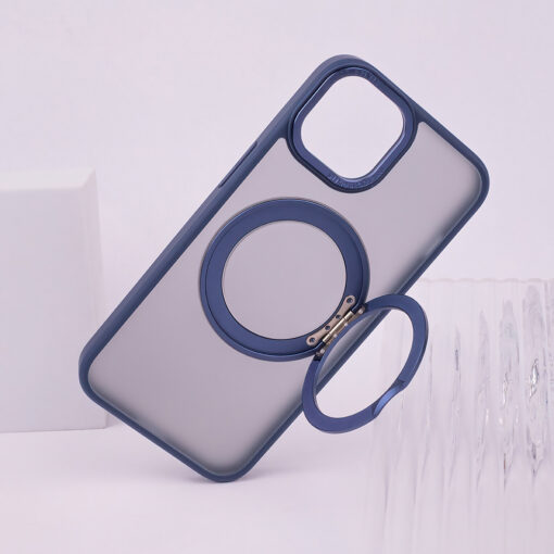 Secure Spinning Mag Case for iPhone 13 6,1" navy blue - Image 3