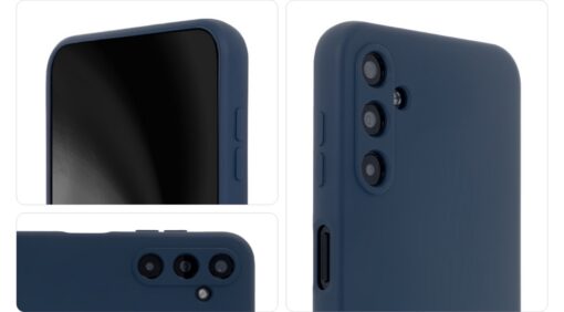 Silicon Soft Case for Samsung Galaxy S24 dark blue - Image 3