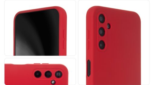 Silicon Soft Case for Samsung Galaxy S24 Plus red - Image 3