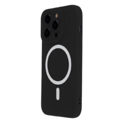 Silicon Soft Mag Case for iPhone 15 Plus 6,7" black