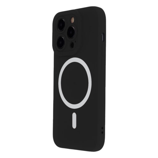 Silicon Soft Mag Samsung S24 cover black