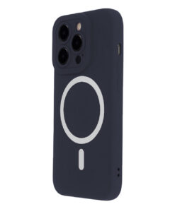 Silicon Soft Mag Case for iPhone 12 6,1" dark blue
