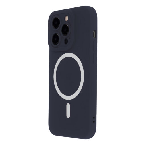 Silicon Soft Mag Case for iPhone 14 6,1" dark blue
