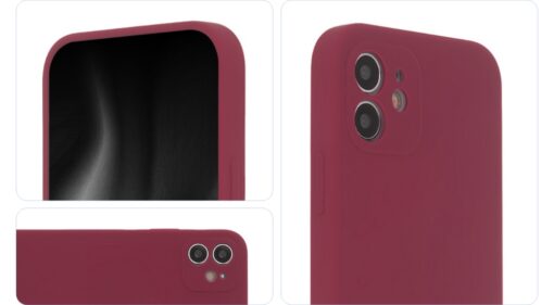 Soft Touch Mag Case for iPhone 14 Pro 6,1" burgundy - Image 3