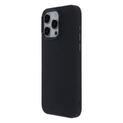 Satin Elegant Case for iPhone 15 Pro Max 6,7" black