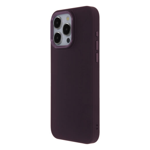 Satin Elegant Case for iPhone 14 Pro 6,1" burgundy