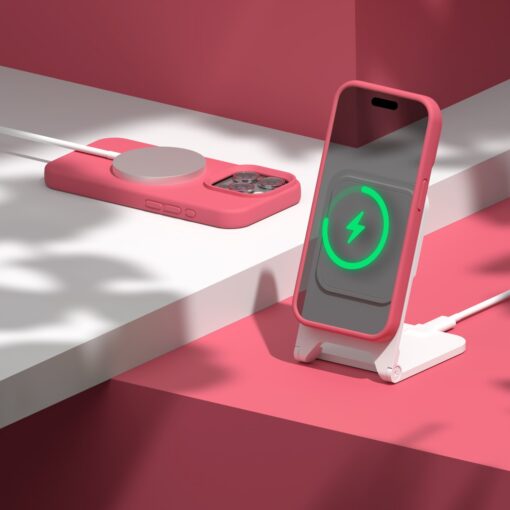 Etteri Silicone case for iPhone 12 / 12 Pro 6,1" raspberry - Image 16
