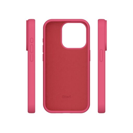 Etteri Silicone case for iPhone 13 6,1" raspberry - Image 15