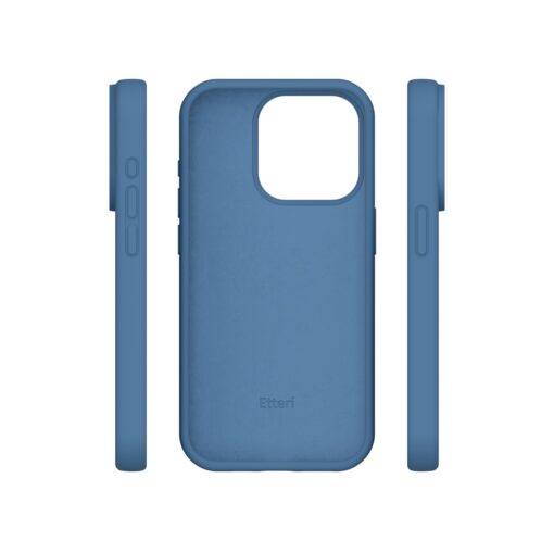 Etteri Silicone case for iPhone 14 6,1" dark blue - Image 15