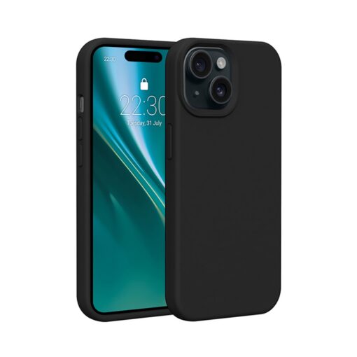 Etteri Silicone case for iPhone 14 6,1" black - Image 12