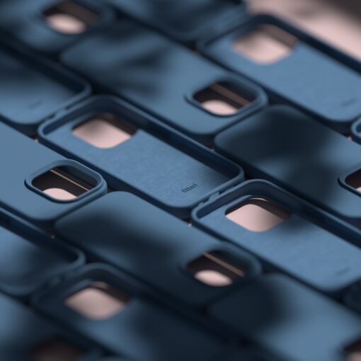 Etteri Silicone case for iPhone 15 6,1" dark blue - Image 19