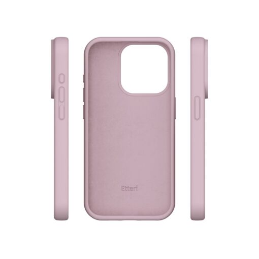 Etteri Silicone case for iPhone 15 6,1" light pink - Image 15