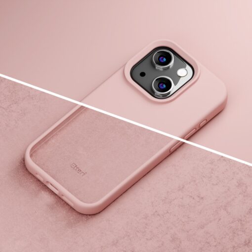 Etteri Silicone case for iPhone 15 6,1" light pink - Image 18