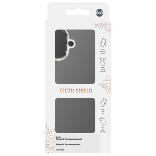 Clear Handle iPhone 16 Plus case transparent - Image 4