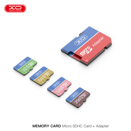 XO memory card 128GB microSDHC cl. 10 + adapter - Image 2