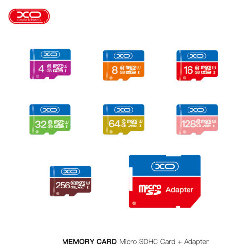 XO memory card 128GB microSDHC cl. 10 + adapter - Image 3