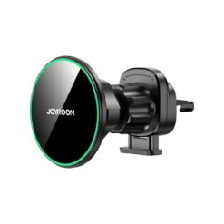 Laadija-hoidjaga magnetauto Joyroom JR-ZS412 Qi2 MagSafe 15W must