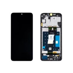 LCD ekraan Samsung A057 A05s puutetundliku ekraaniga koos raamiga must ORG