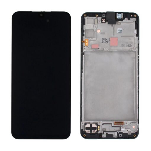 LCD ekraan Samsung A165 A16 4G puuteekraani ja raamiga originaal Black (service pack)