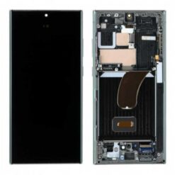 LCD ekraan Samsung S918 S23 Ultra 5G puuteekraani ja raamiga black OLED