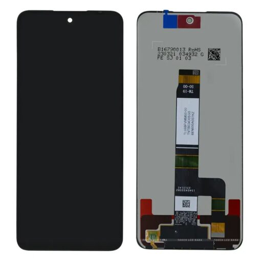 LCD ekraan Xiaomi Redmi 12 4G/12 5G/Poco M6 Pro 5G puutetundliku ekraaniga Black ORG