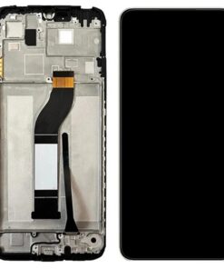 LCD ekraan Xiaomi Redmi 13C 4G/5G/Poco C65 puutetundliku ekraaniga ja raamiga must ORG